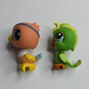 LPS Birds Of A Feather Flock 2gether LPS Parrot Toys
